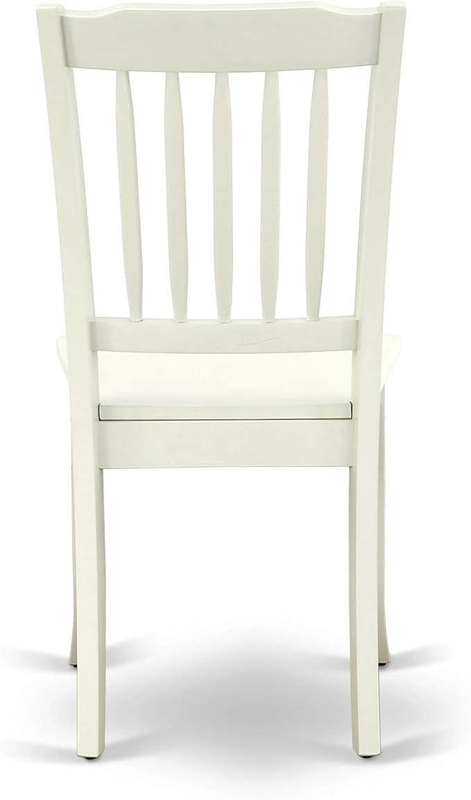 East West Furniture AMDA3-LWH-W 3 Piece Dinette Set - Image 10