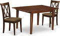 East West Furniture MLCL3-MAH-C 3 Piece Dining Room Furniture Set Contains a by EastWestFurniture