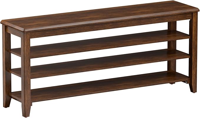 Shoe Bench Storage Rubberwood by Taitiy