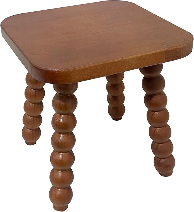 Solid Wooden footstool9.3 Inch by Unknown