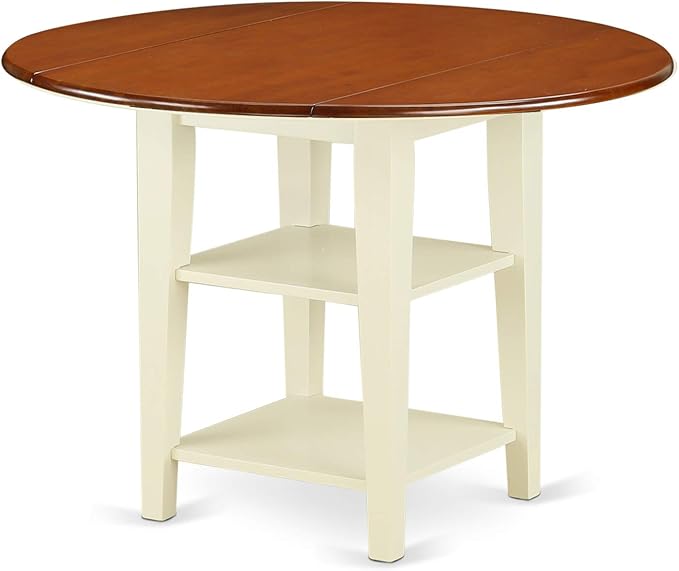 East West Furniture SUPL5-BMK-C 5 Piece Dining Room Furniture Set Includes a by EastWestFurniture