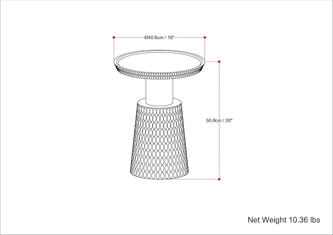 SIMPLIHOME Breanna 16-inch Wide Solid Mango Contemporary-Style End Table in - Image 3