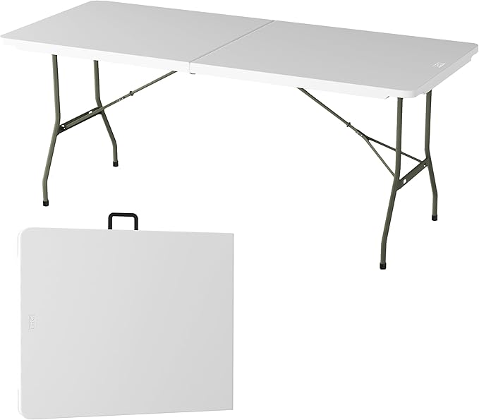 Lavish Home 6-Foot Folding Table by LavishHomeCollection