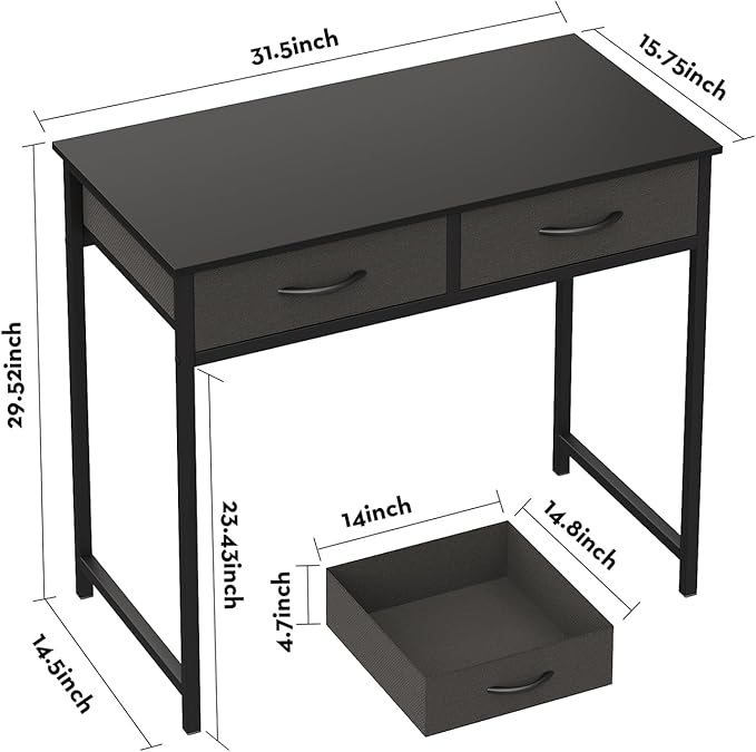 WOHOMO Small Computer Desk - Image 3