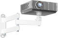 WALI Foldable Projector Wall Mount Universal Adjustable Wall Projector Mount by WALI