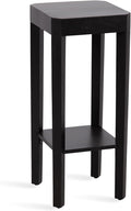 Kate and Laurel Talcott Modern Square Wood Drink Table, Transitional Decorative by KateandLaurel