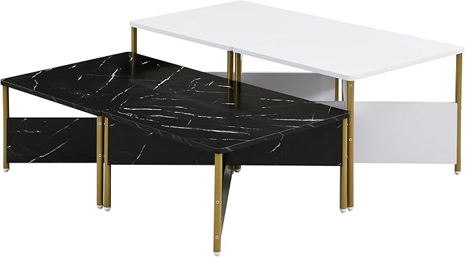 Christopher Knight Home Lana Wooden Nesting Coffee Table Set of 4, Mid Century - Image 9