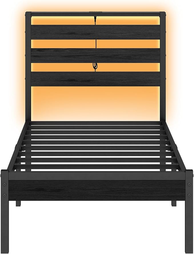 14 Inch Classic Metal Platform Bed Frame-Twin Bed Frame - Image 8