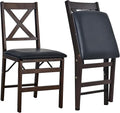 COLAMY Folding Dining Chairs Set of 2, Foldable Chairs by COLAMYINC