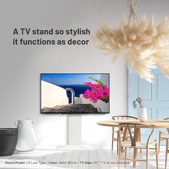 WALL V3 High Type | Sleek 32-80 Inch Universal Ultra Thin TV Stand | Walnut | - Image 8