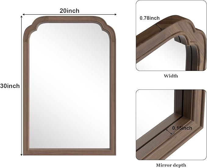 WallBeyond Wood Bathroom Mirrors - Image 6