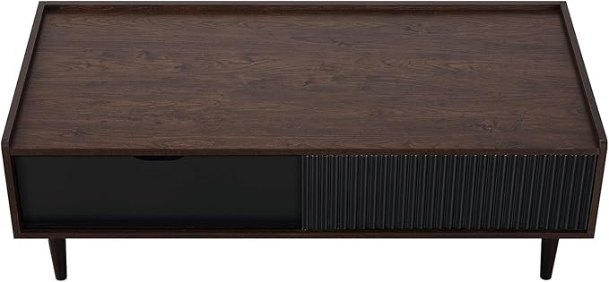 Manhattan Comfort Duane Mid Century Modern Coffee Table - Image 10