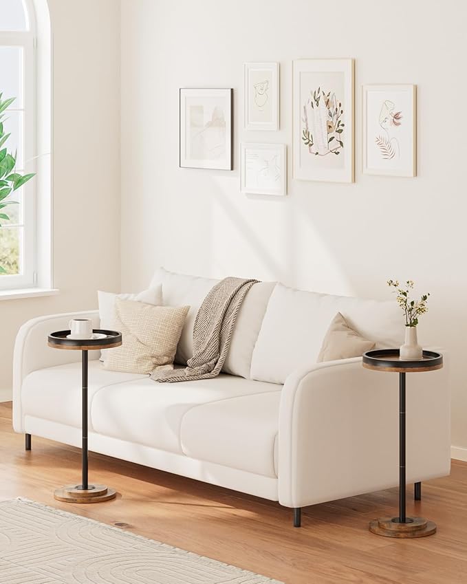 Masupu Drink Table, Round Side Table - Image 6