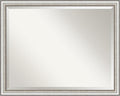 Amanti Art Silver Bathroom Mirror by AmantiArt