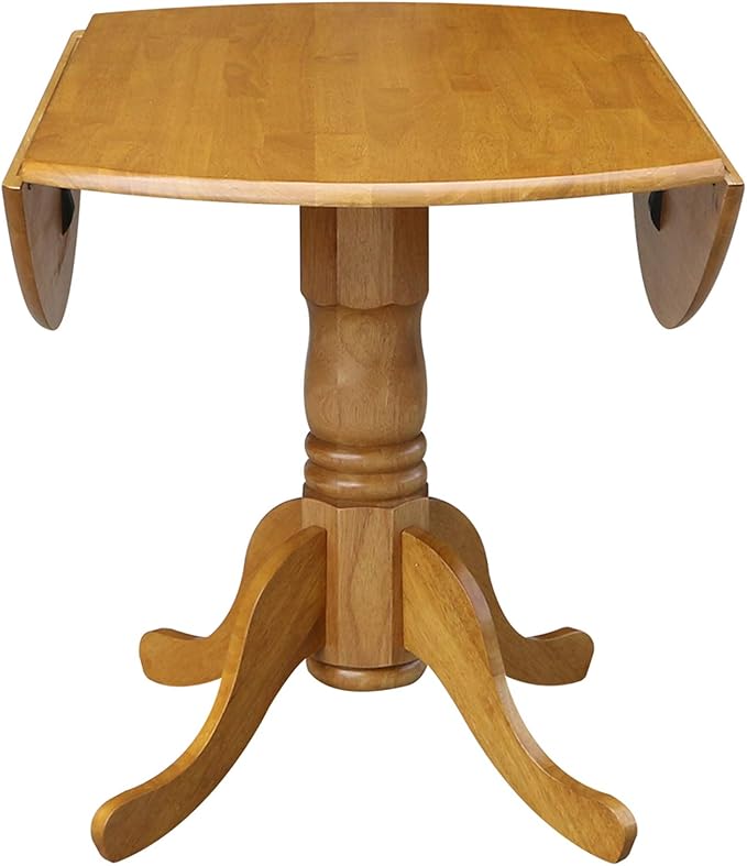 IC International Concepts, Solid Real Wood, Sturdy Parawood, Dimensions 42"D x - Image 8