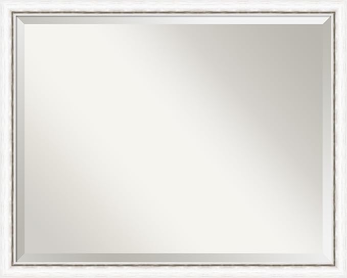 Amanti Art White Bathroom Mirror by AmantiArt