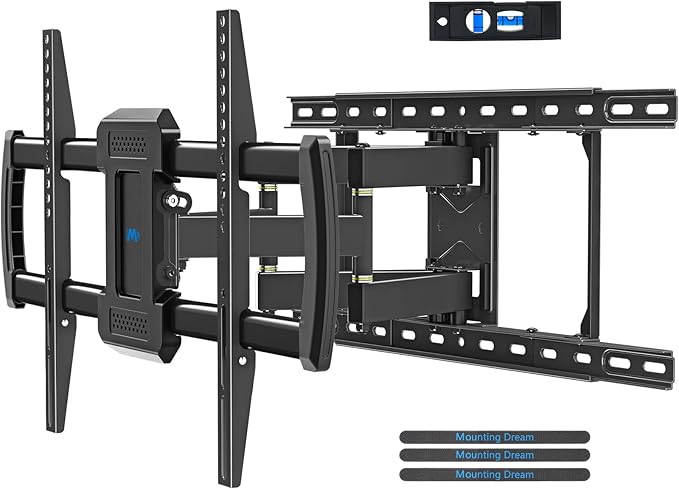 Mounting Dream TV Wall Mount for Most 42-84 Inch TVs, Full Motion Wall Mount by MountingDream