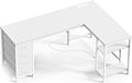 Huuger 55 Inch L Shaped Desk by Huuger
