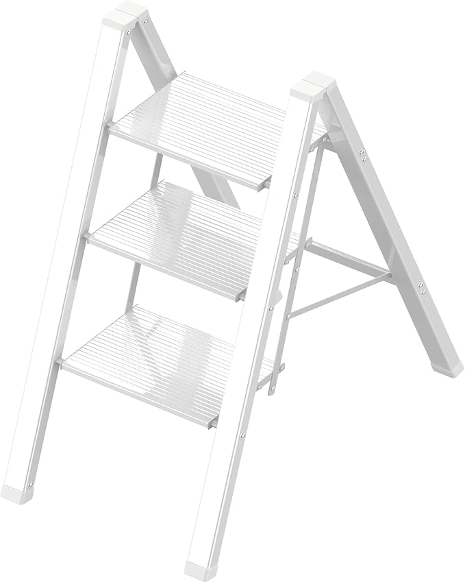 3 Step Lightweight Folding Ladder by Takingstepsup