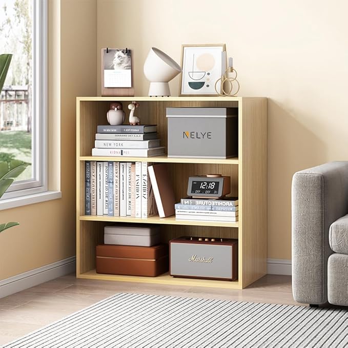 Basic Open Shelf Bookcase by NELYE