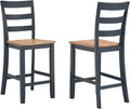 Signature Design by Ashley Gesthaven Solid Wood Frame Counter Height Barstool by SignatureDesignbyAshley