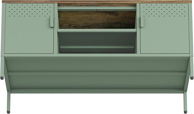 Manhattan Comfort Landen 47" Modern Metal TV Stand - Image 12