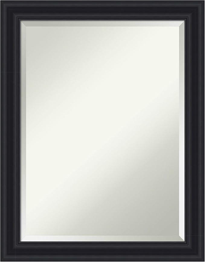 Amanti Art Black Bathroom Mirror by AmantiArt