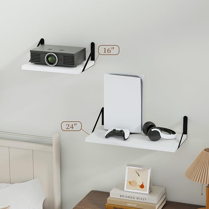 SAUMONIER Floating Shelves Bookshelf - Image 5
