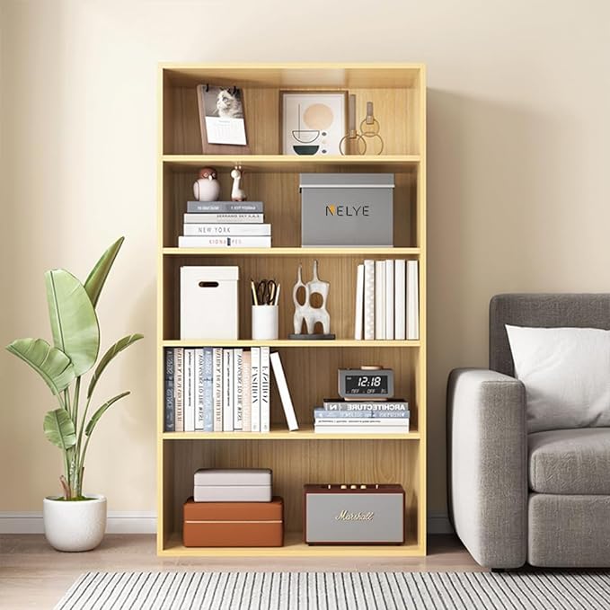 Basic Open Shelf Bookcase - Image 7