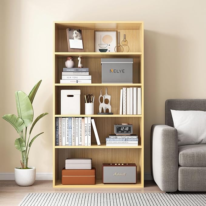 Basic Open Shelf Bookcase - Image 7