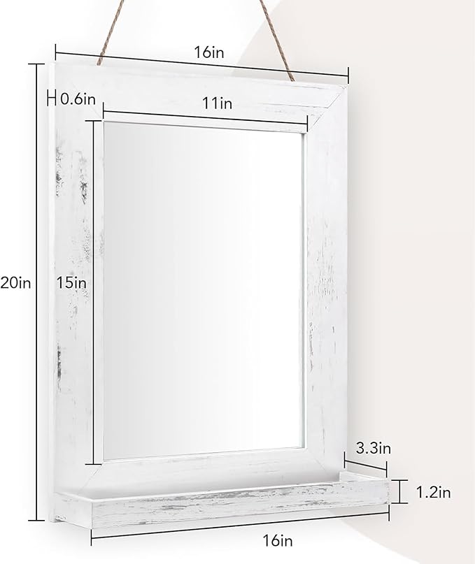 QDSSDECO 16"×20" Wall Mirror - Image 3
