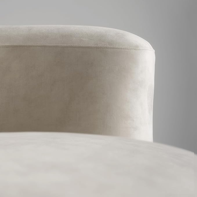 Acanva Luxury Modern Tight Curved Back Velvet Sofa, Minimalist Style Comfy Couch - Image 11