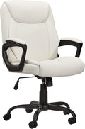 Amazon Basics Classic Puresoft PU Padded Mid-Back Height Adjustable Office by AmazonBasics