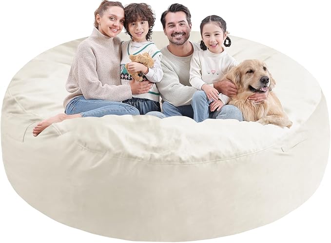 7FT Bean Bag Chair, Large Bean Bag Chairs by SIMFLAG
