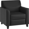 Flash Furniture Hercules Diplomat Series LeatherSoft Upholstered Side Reception by FlashFurniture
