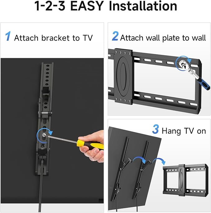 Suptek Tilt TV Wall Mount Bracket - Image 6