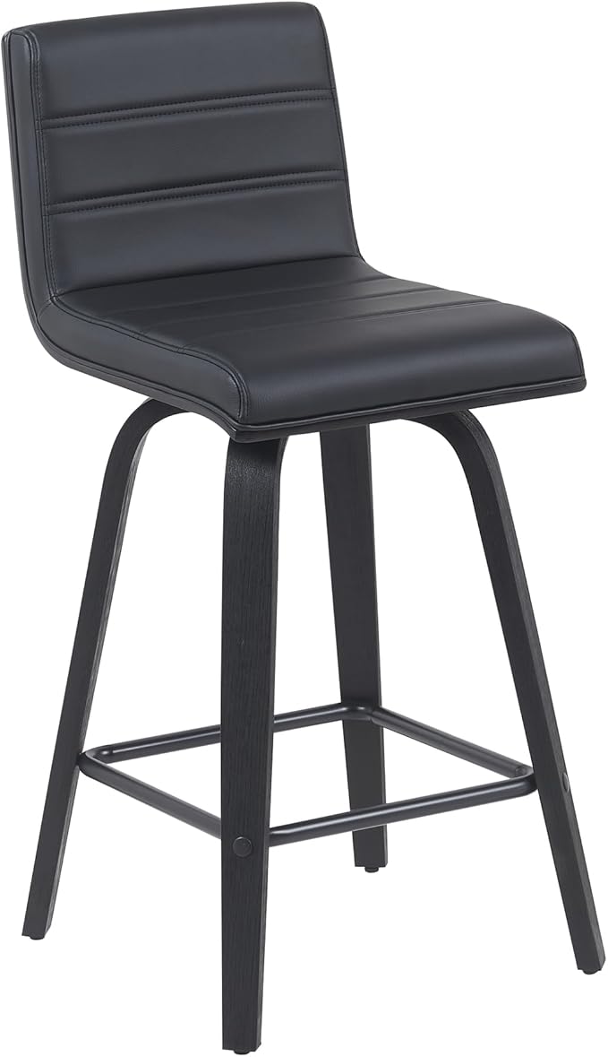 Vienna Modern Counter Height Swivel Bar Stool - Image 2