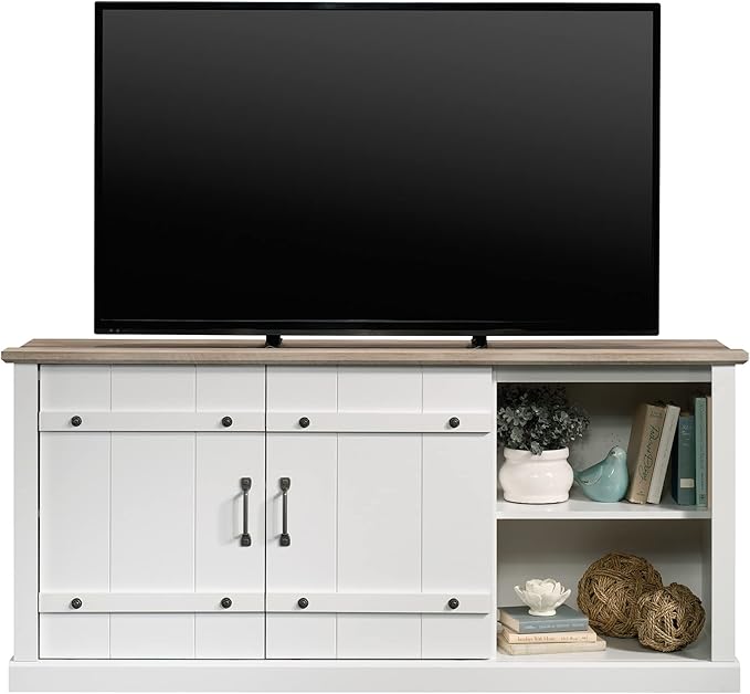 Sauder Miscellaneous Entertainment Farmhouse TV Stand, - Image 21