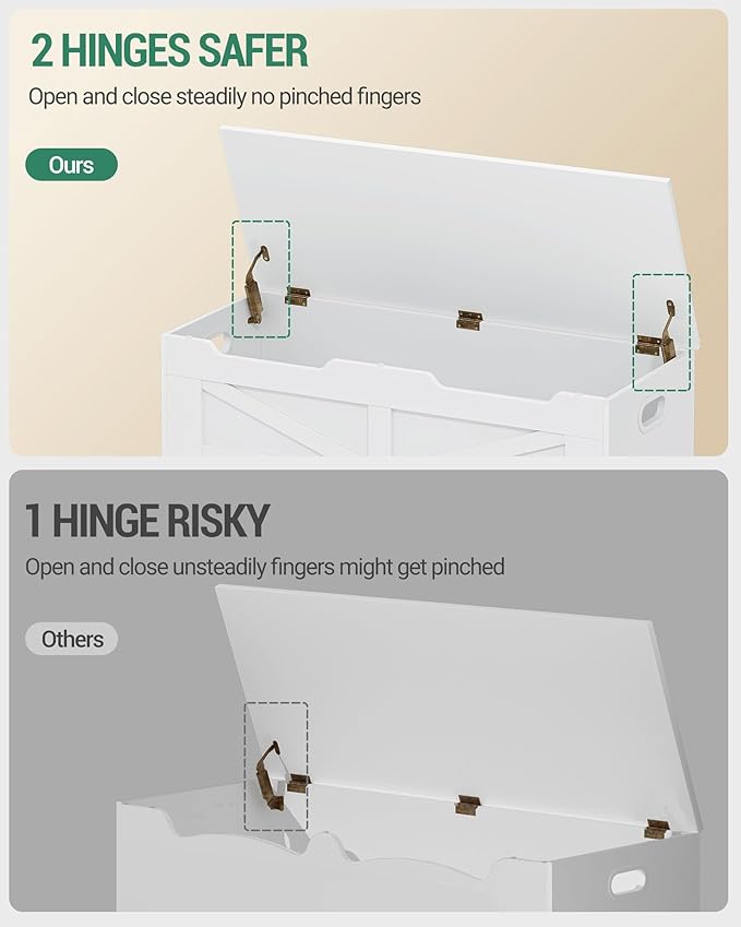 39.4" Storage Chest, Extra Large Storage Trunk - Image 9