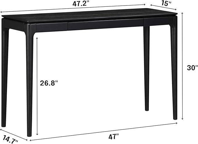 NTC Mingle Modern Wooden Rectangle Console Table - Image 2