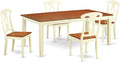 East West Furniture QUKE5-WHI-W 5 Piece Dining Room Furniture Set Includes a by EastWestFurniture
