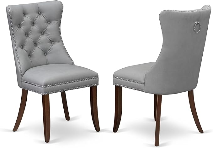 East West Furniture DODA5-MAH-27 5 Piece Dining Room Set Consists of a - Image 4