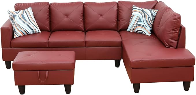 NicBex Sectional Couch 3 Pieces Sofa Set - Image 3