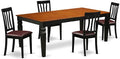 East West Furniture LGAN5-BCH-LC 5 Piece Dining Room Furniture Set Includes a by EastWestFurniture
