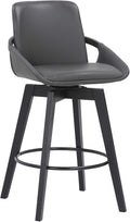 Armen Living Baylor Mid Century Modern Swivel Bar Stool by ArmenLiving