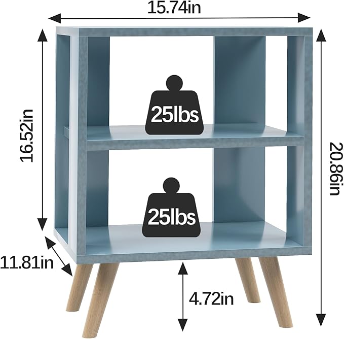 Night Stand, Modern End Table - Image 2