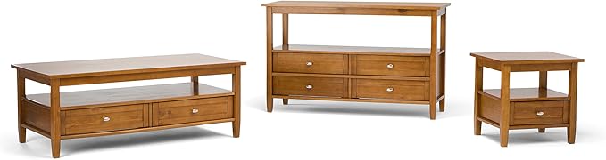 SIMPLIHOME Warm Shaker Coffee Table - Image 9