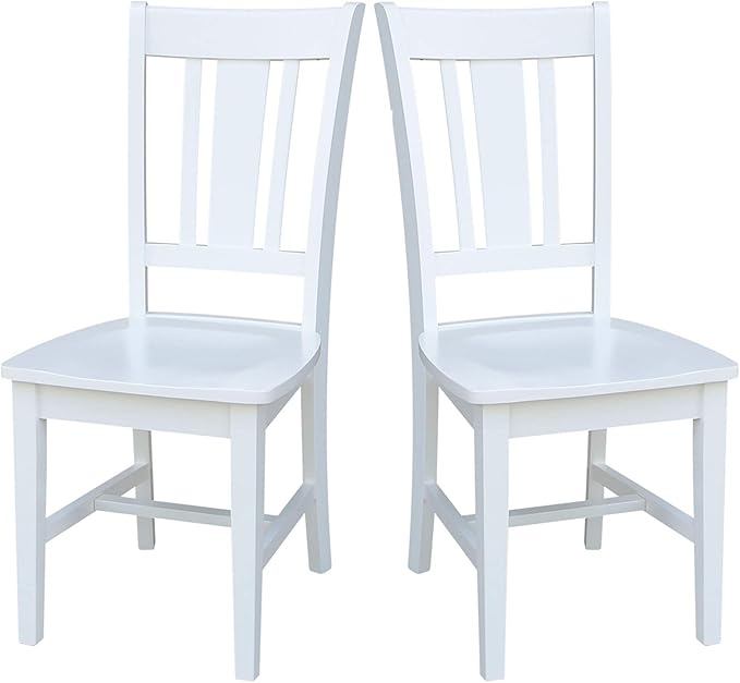 International Concepts Set of Two San Remo Splatback Dining Chairs - Image 12