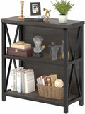 FATORRI Rustic Small 3 Shelf Bookshelf by FATORRI