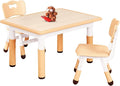 FUNLIO Kids Table and 2 Chairs Set by FUNLIO